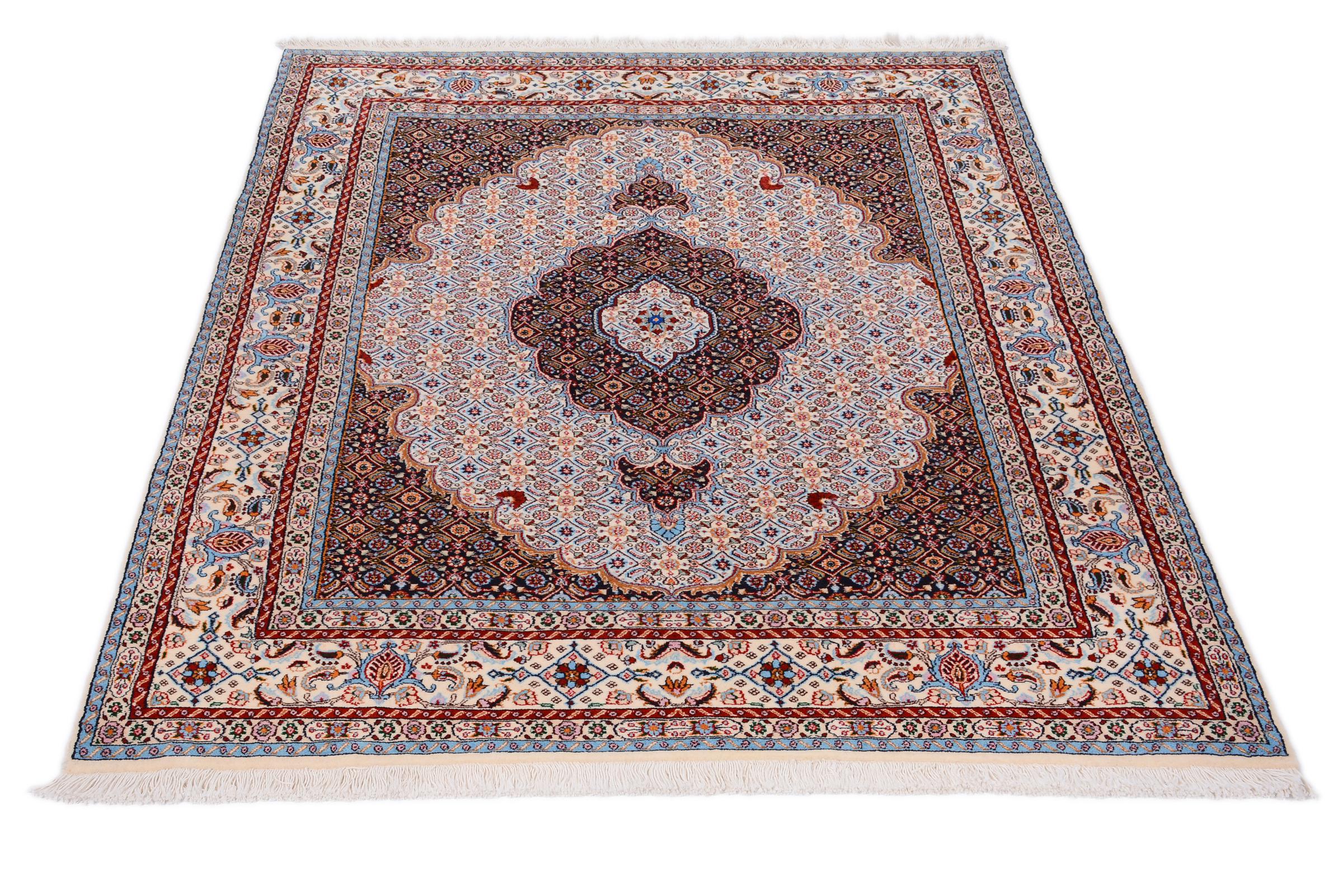 Moud 196x147 ID184676  NainTrading: Tappeti Orientali in 200x150