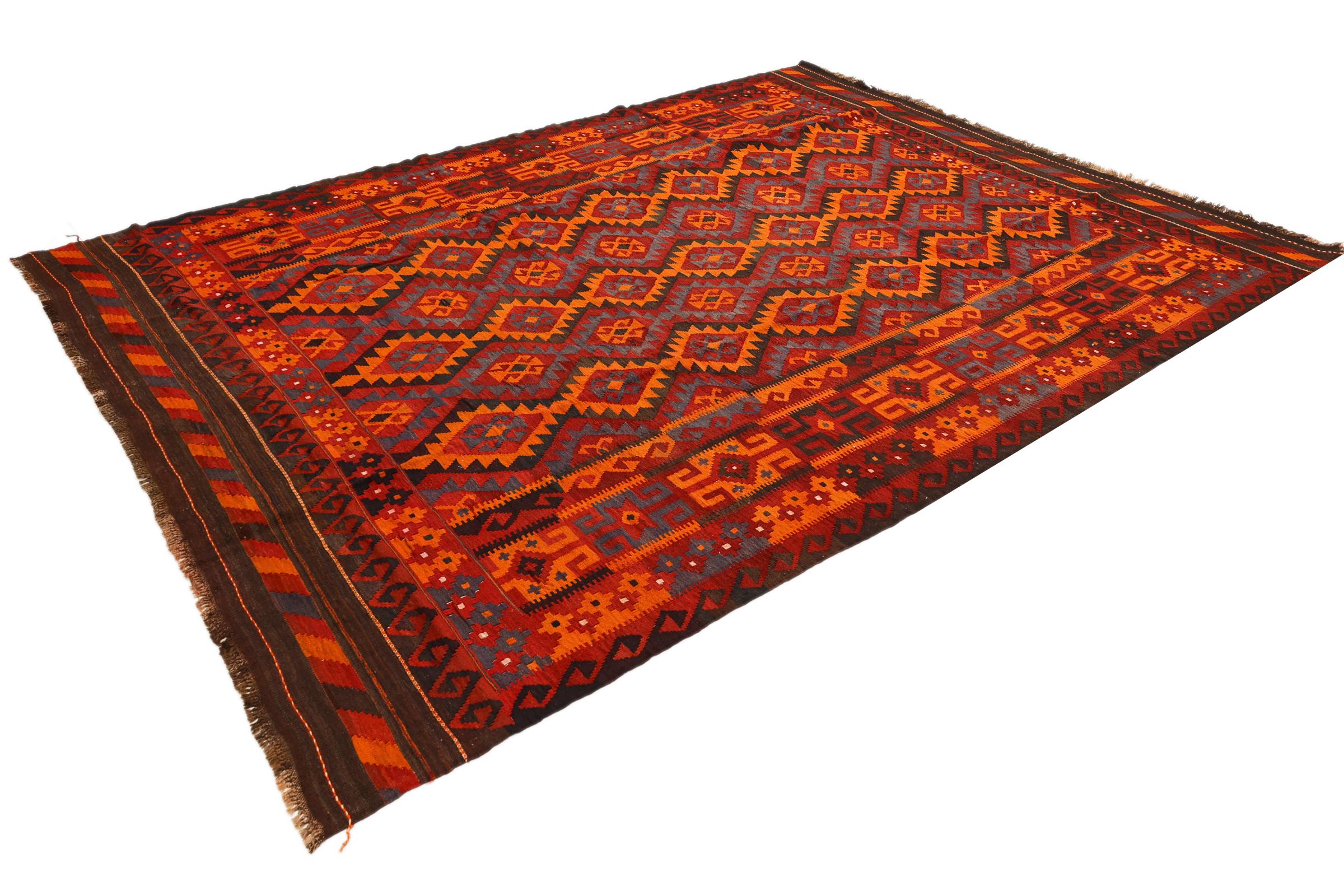 Kilim Fars Antico 274x134 ID174514  NainTrading: Tappeti Orientali in  250x150