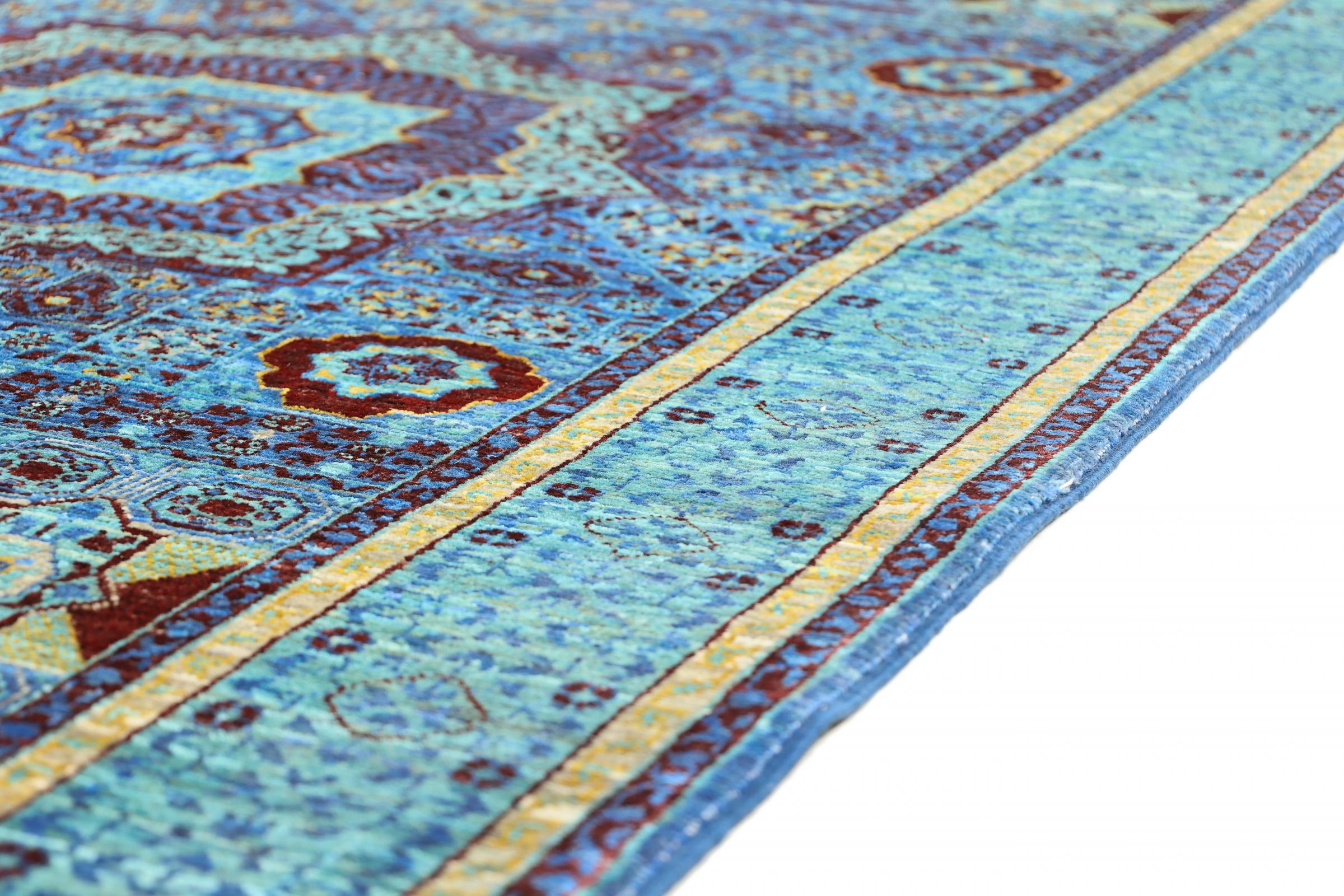 Mamluk design area rug 3'3x4'10