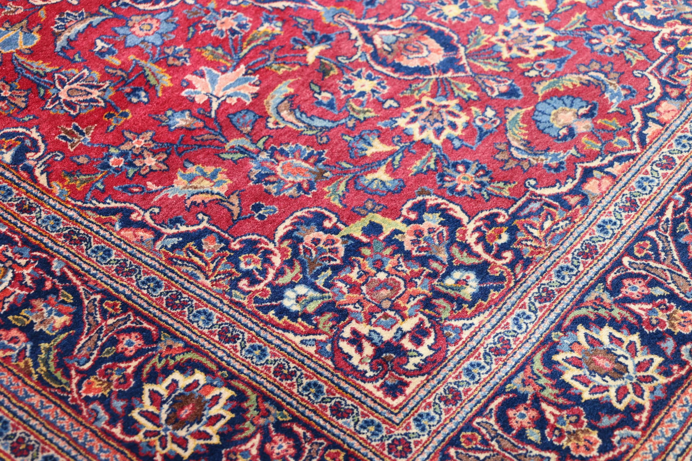 Tappeto Kashan antico cm 136 x 209