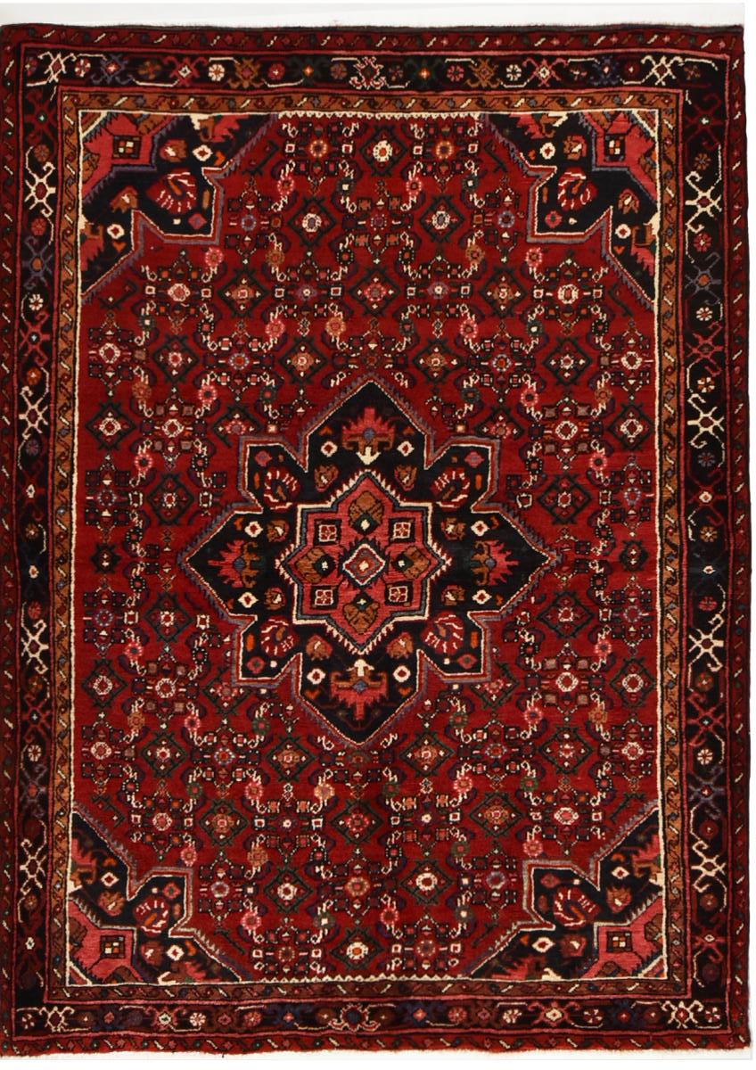 Persian Rug Hosseinabad 213x159 213x159, Persian Rug Knotted by hand