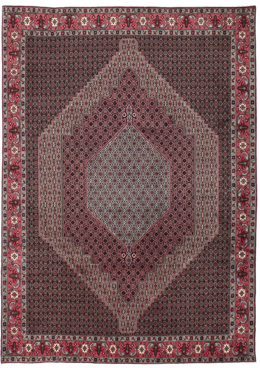 Tapis persan Senneh 344x249 344x249, Tapis persan Noué à la main