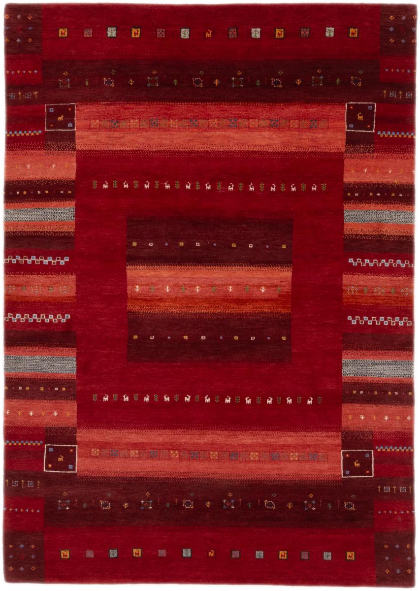 Tapis indien Gabbeh Loribaft 237x169 237x169, Tapis persan Noué à la main