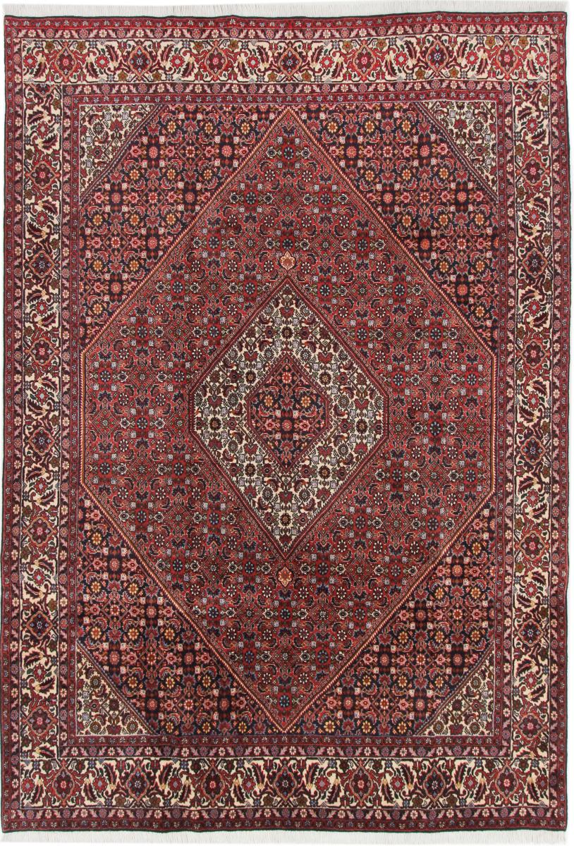 Persian Rug Bidjar 9'6"x6'8" 9'6"x6'8", Persian Rug Knotted by hand