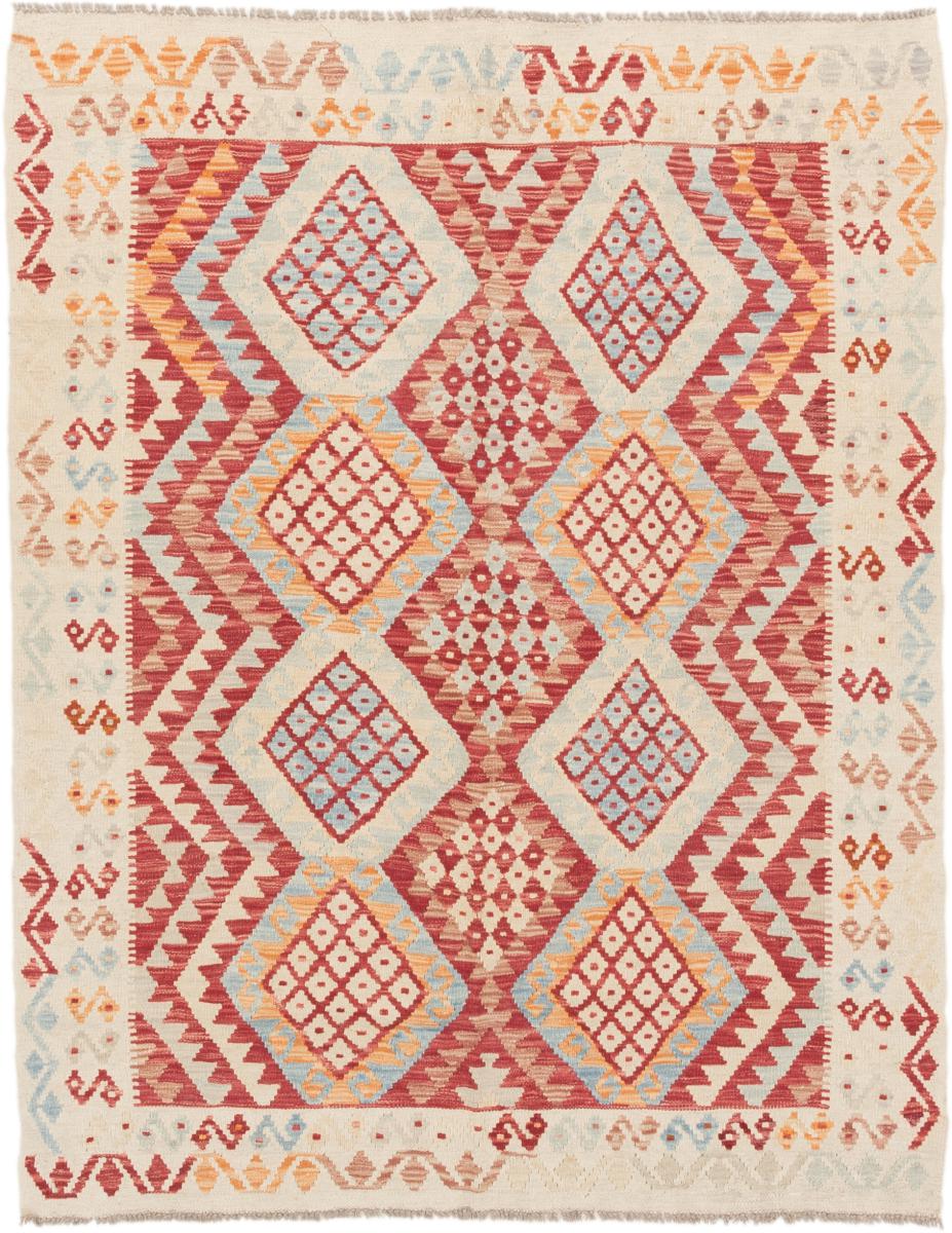 Dywan afgański Kilim Afghan 193x151 193x151, Dywan perski Ręcznie tkane