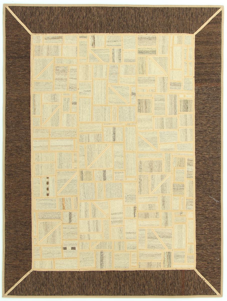 Persisk matta Kilim Patchwork 197x150 197x150, Persisk matta handvävd 