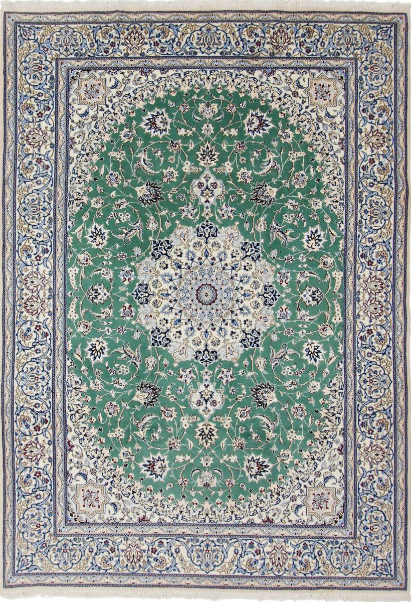 Persialainen matto Nain 9La 9'7"x6'8" 9'7"x6'8", Persialainen matto Solmittu käsin