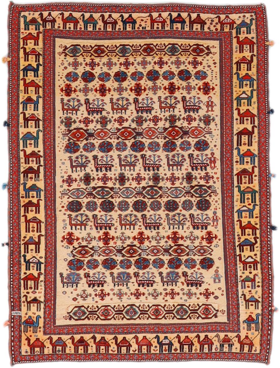  ペルシャ絨毯 Nimbaft 139x102 139x102,  ペルシャ絨毯 手織り
