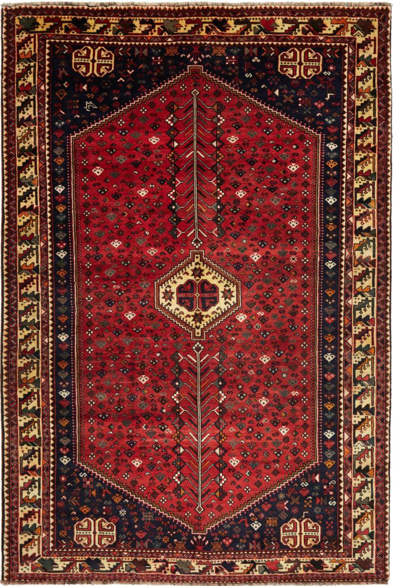 Persian Rug Shiraz 307x204 307x204, Persian Rug Knotted by hand