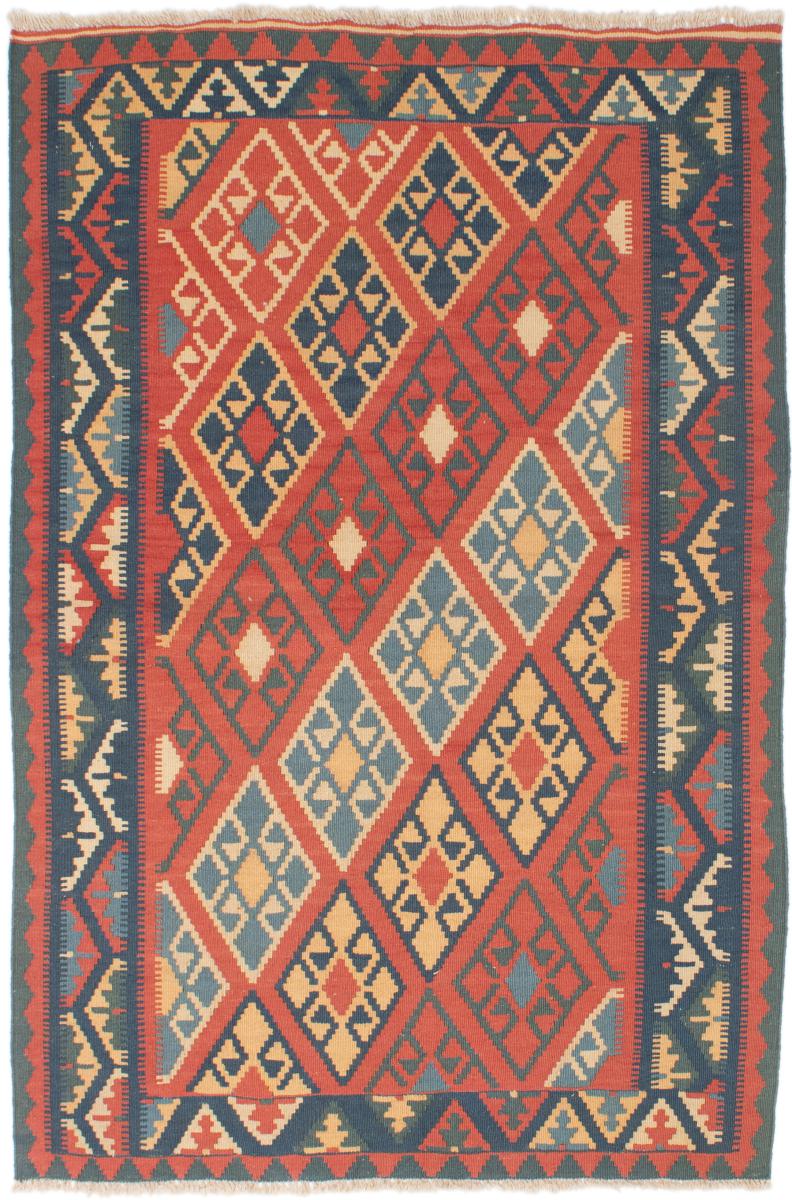 Perzsa szőnyeg Kilim Fars 5'1"x3'5" 5'1"x3'5", Perzsa szőnyeg szőttesek