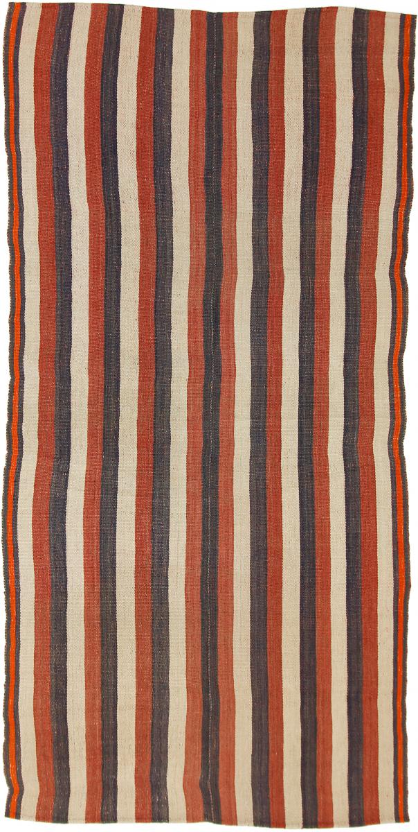 Tapis persan Kilim Fars Antique 276x137 276x137, Tapis persan Tissé à la main