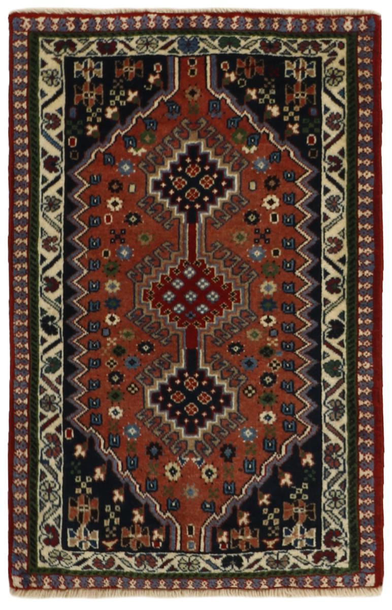 Persian Rug Yalameh 90x63 90x63, Persian Rug Knotted by hand