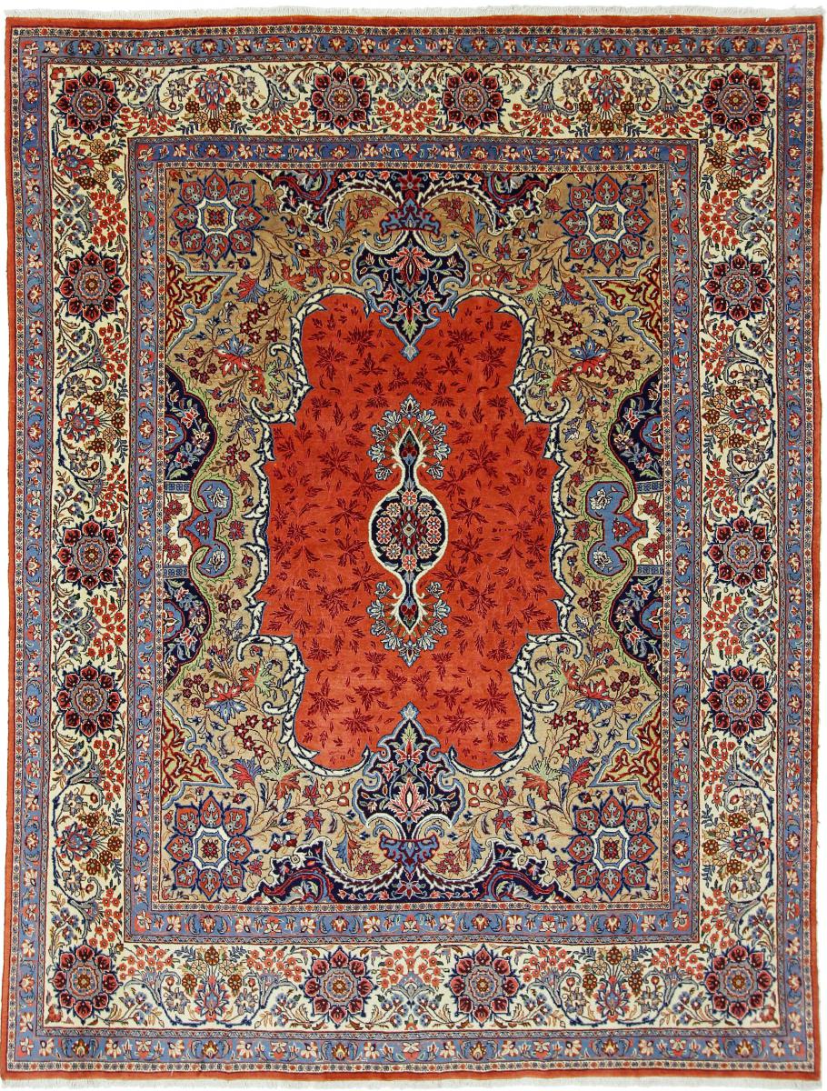  ペルシャ絨毯 サルーク 10'0"x7'8" 10'0"x7'8",  ペルシャ絨毯 手織り