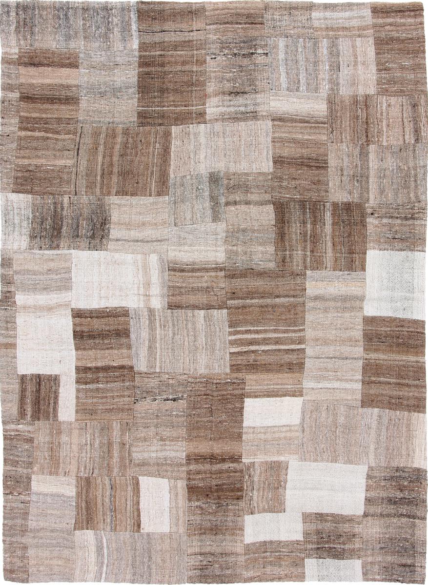 Persisk teppe Kelim Fars Patchwork 249x180 249x180, Persisk teppe Handwoven 