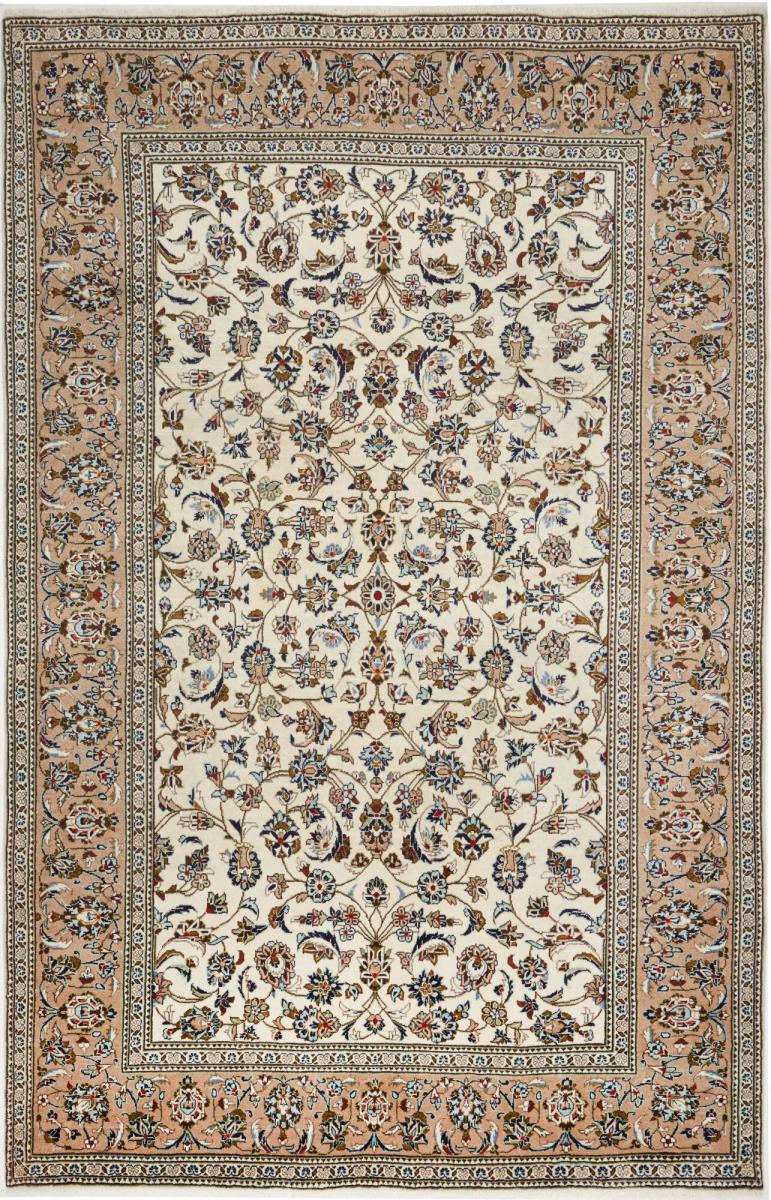 Tapis persan Kashan 309x199 309x199, Tapis persan Noué à la main