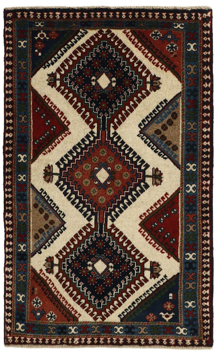 Perzisch tapijt Yalameh 96x63 96x63, Perzisch tapijt Handgeknoopte