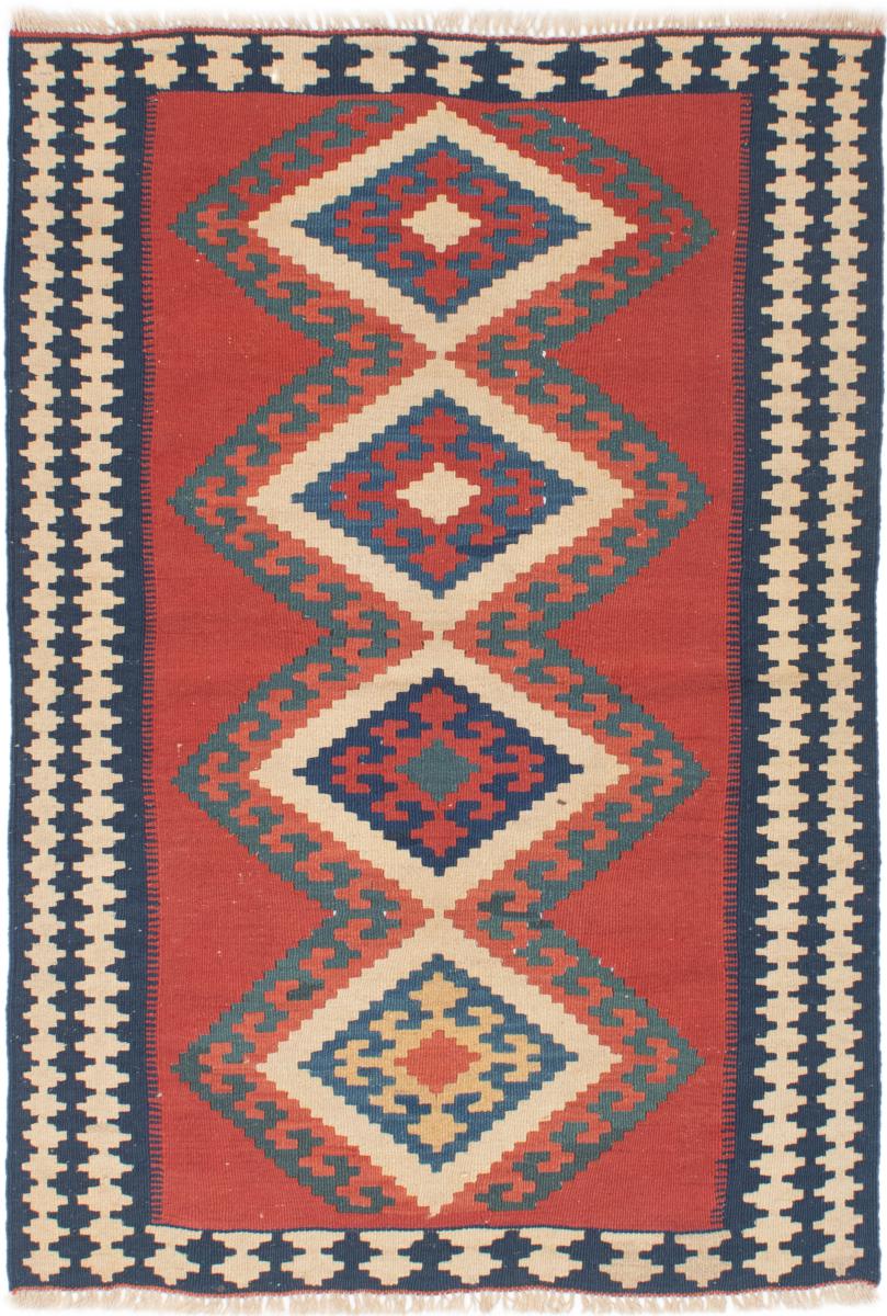 Persisk matta Kilim Fars 151x104 151x104, Persisk matta handvävd 