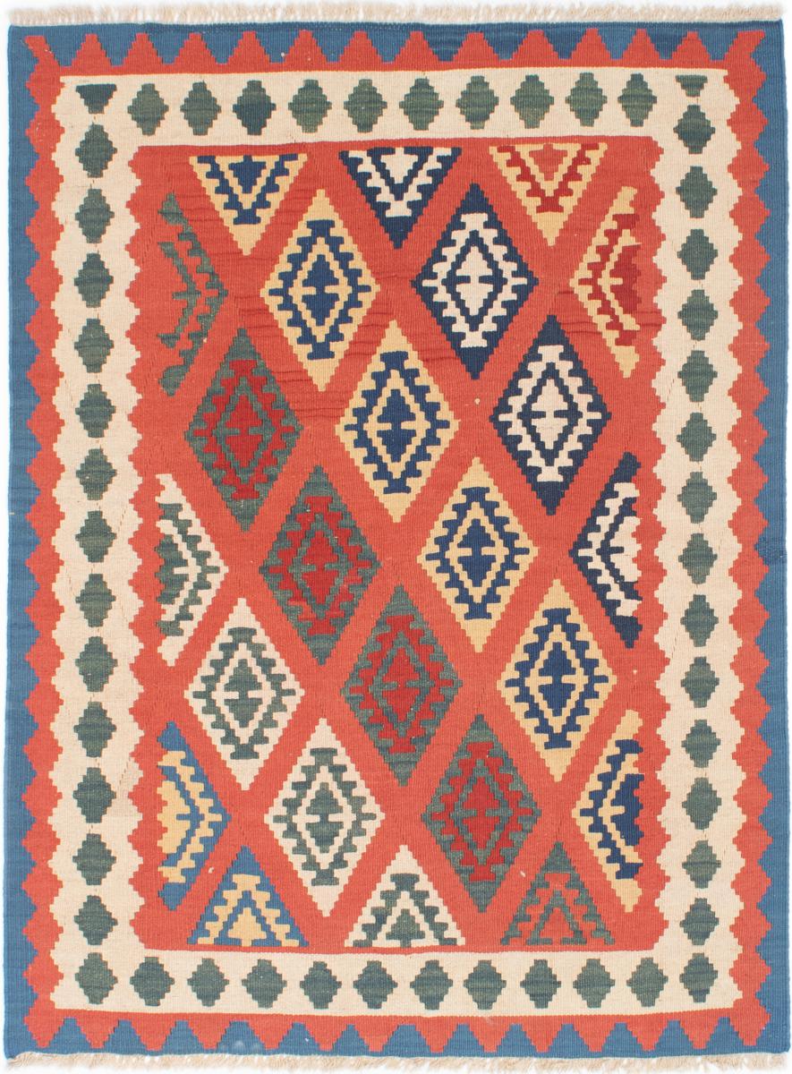 Persisk matta Kilim Fars 141x104 141x104, Persisk matta handvävd 