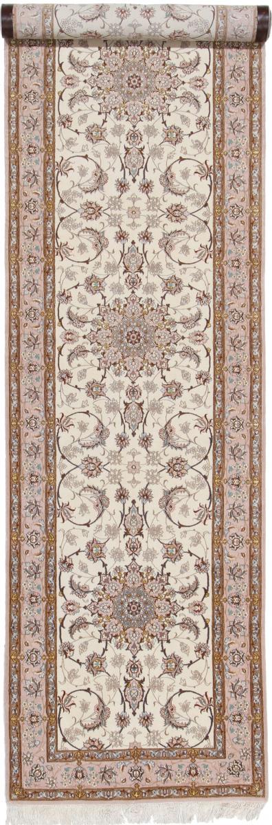 Persian Rug Isfahan 396x87 396x87, Persian Rug Knotted by hand