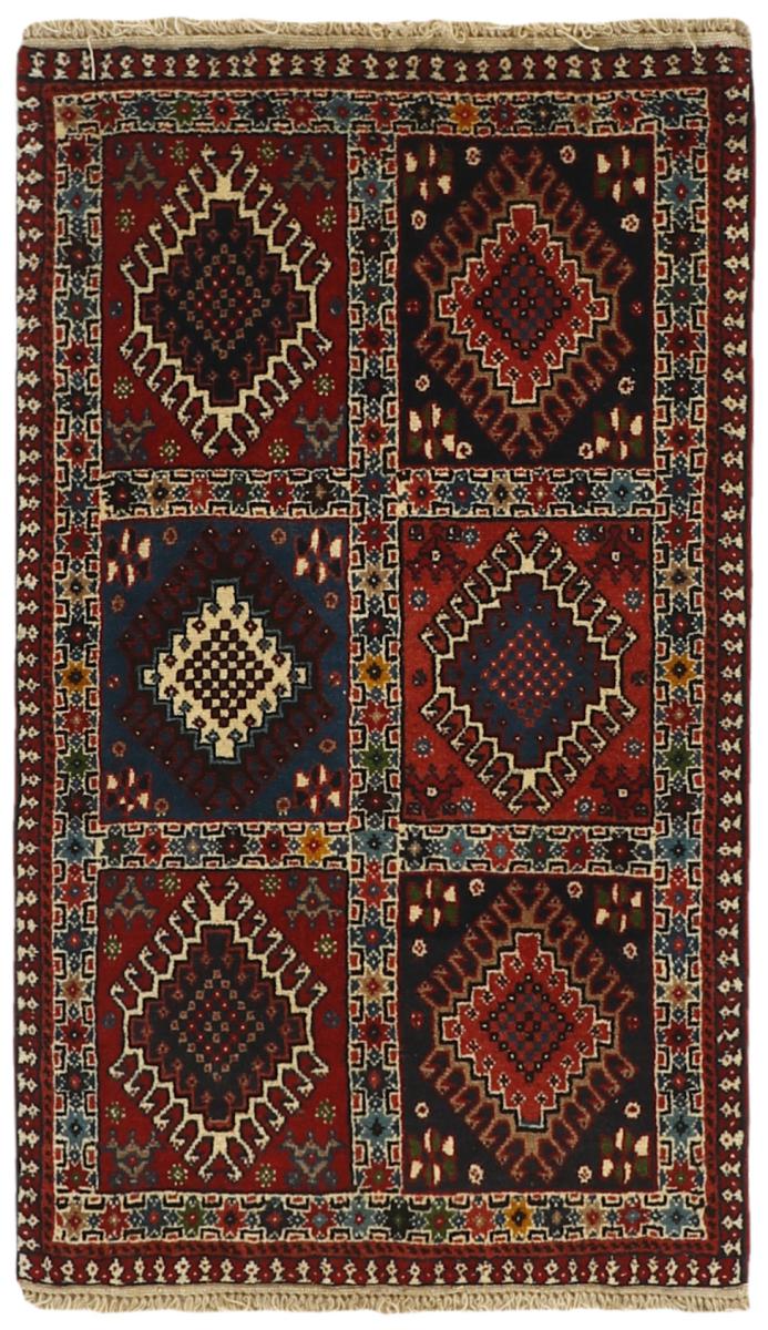  ペルシャ絨毯 ヤラメー 99x61 99x61,  ペルシャ絨毯 手織り