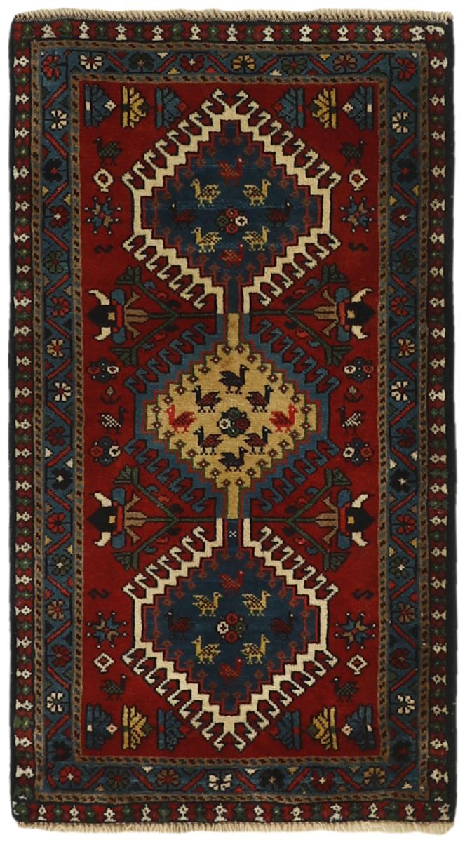 Persian Rug Yalameh 100x54 100x54, Persian Rug Knotted by hand