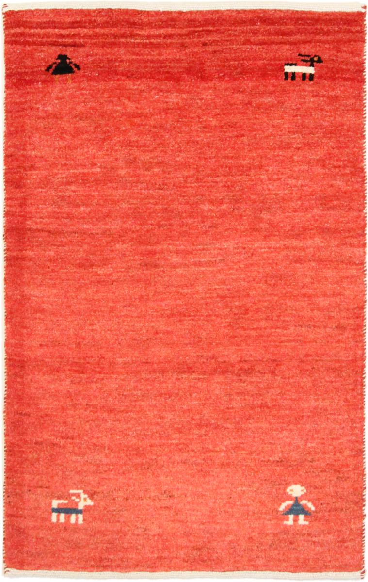 Tapis persan Persan Gabbeh Loribaft 119x76 119x76, Tapis persan Noué à la main