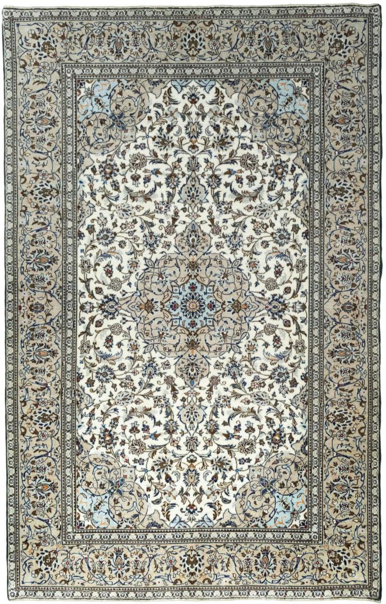 Persian Rug Keshan 9'10"x6'3" 9'10"x6'3", Persian Rug Knotted by hand