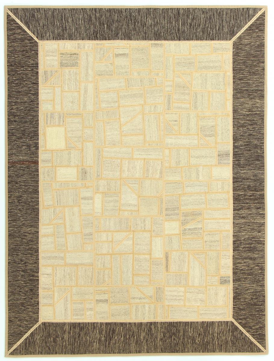 Perzisch tapijt Kilim Patchwork 199x151 199x151, Perzisch tapijt Handgeweven