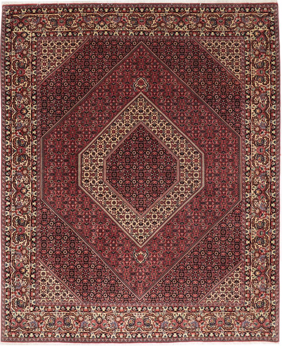 Tapis persan Bidjar Tekab 254x204 254x204, Tapis persan Noué à la main