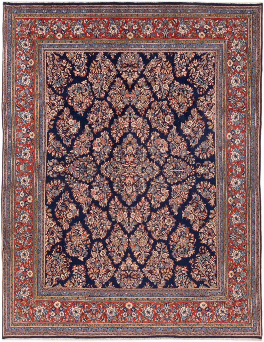 Persian Rug Sarouk 10'0"x7'9" 10'0"x7'9", Persian Rug Knotted by hand