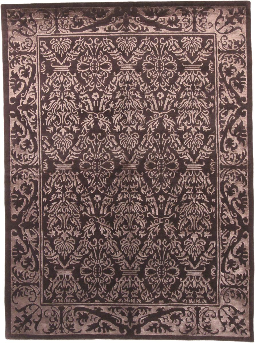 Nepal rug Sadraa 7'9"x5'8" 7'9"x5'8", Persian Rug Knotted by hand