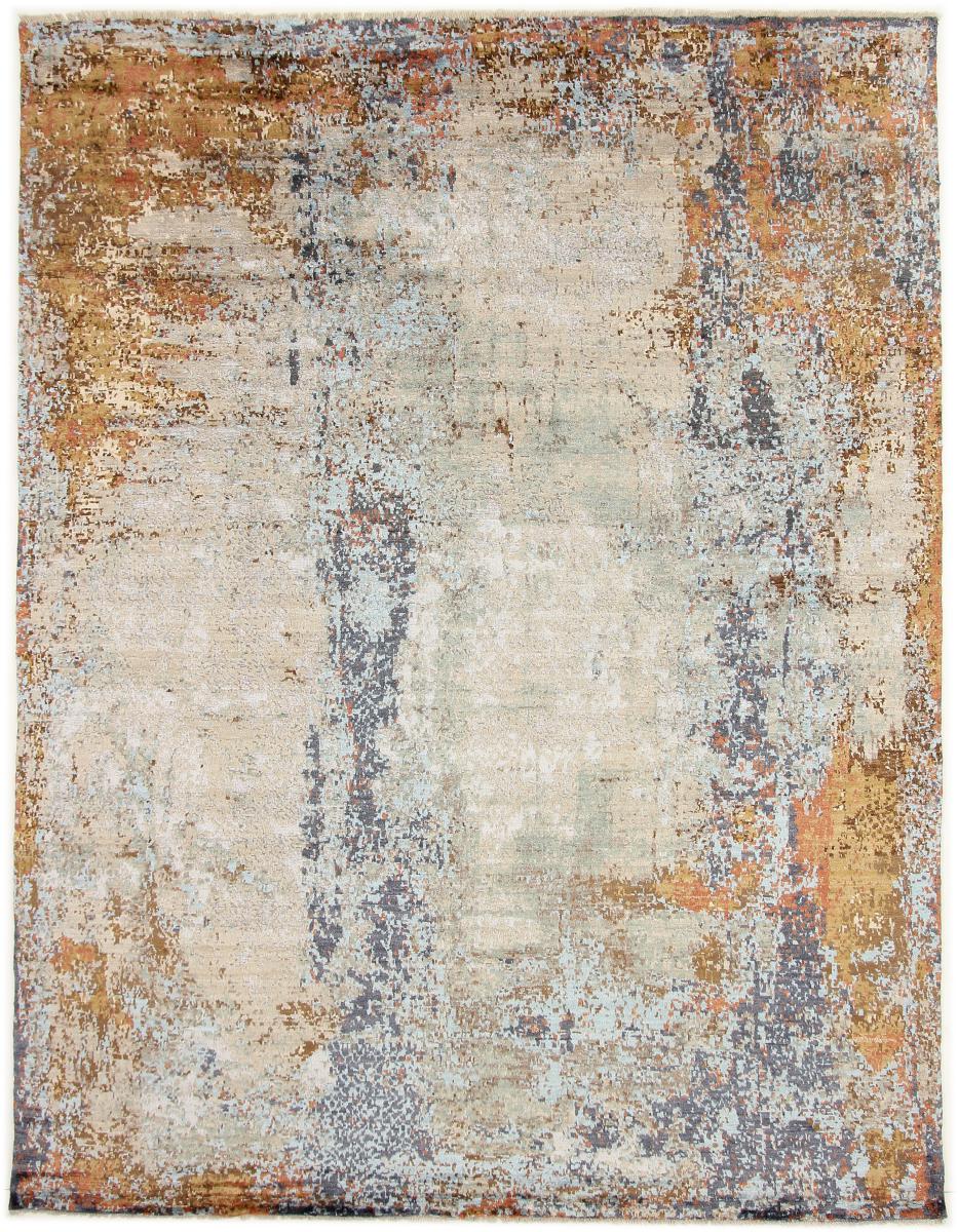 Indiaas tapijt Sadraa 9'11"x7'8" 9'11"x7'8", Perzisch tapijt Handgeknoopte
