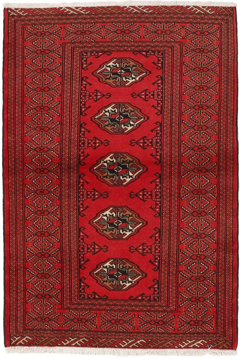 Perzisch tapijt Turkaman 145x97 145x97, Perzisch tapijt Handgeknoopte