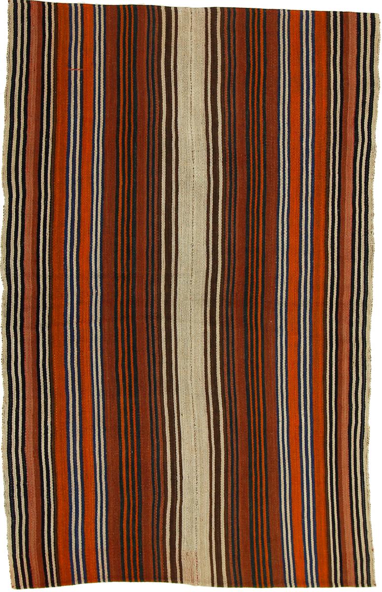 Persisk tæppe Kelim Fars Antikke 189x119 189x119, Persisk tæppe Håndvævet