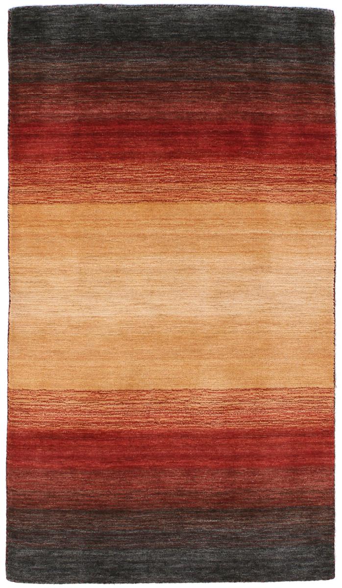 Indo rug Horizon 5'3"x2'11" 5'3"x2'11", Persian Rug Loom knotted
