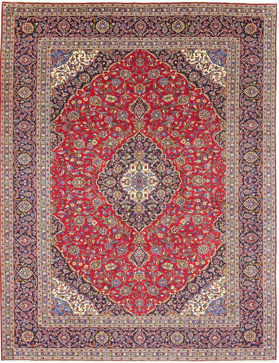 Persialainen matto Keshan 401x309 401x309, Persialainen matto Solmittu käsin