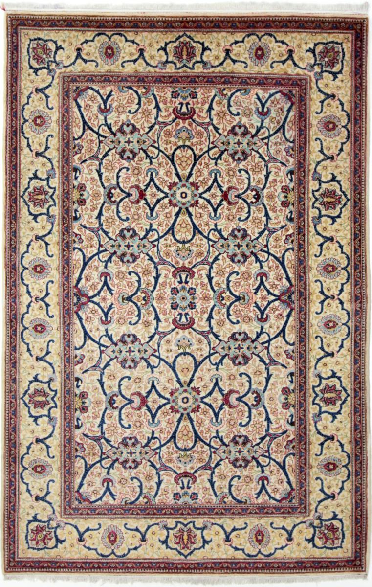 Covor persan Kashan Antic 206x134 206x134, Covor persan Lucrate de mână