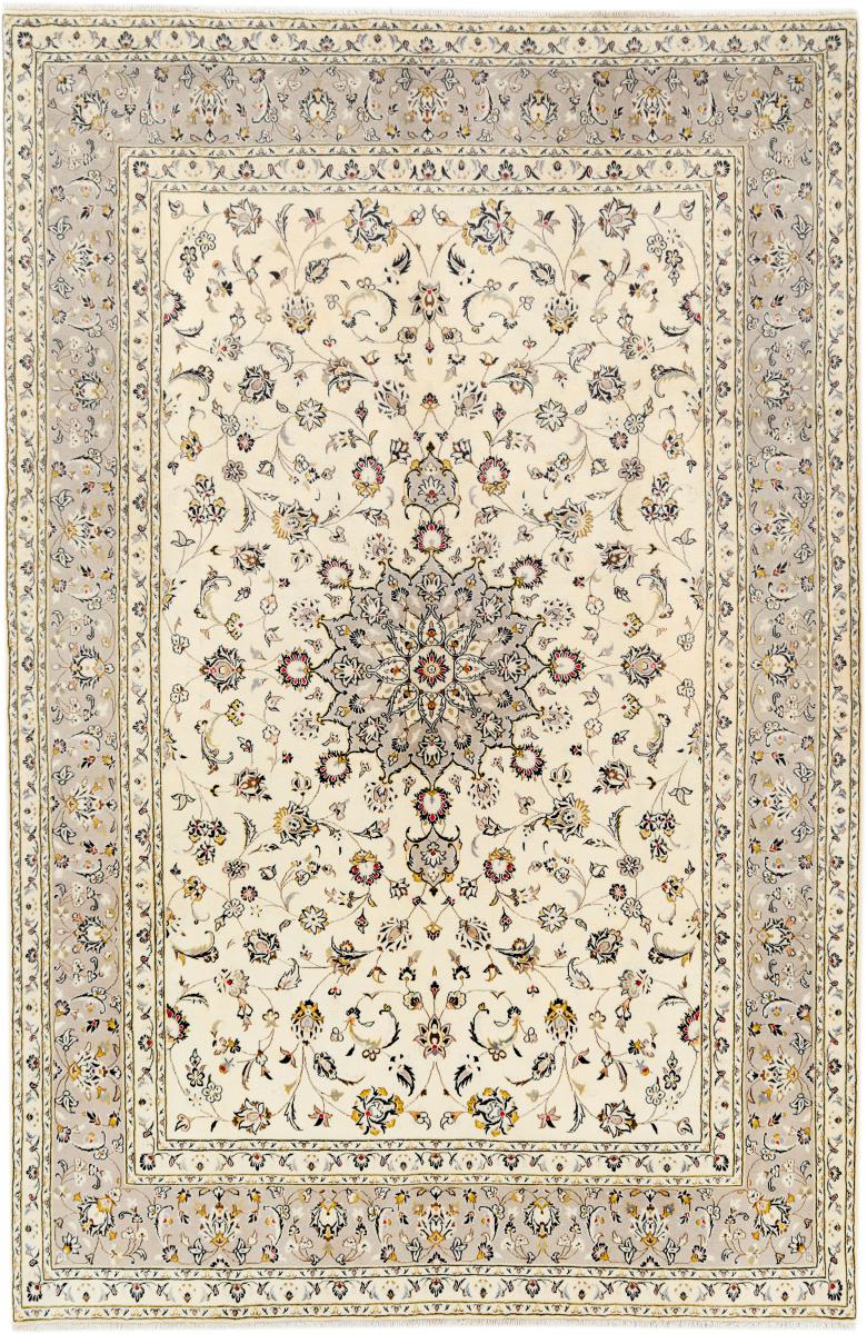 Tapis persan Kashan 307x203 307x203, Tapis persan Noué à la main