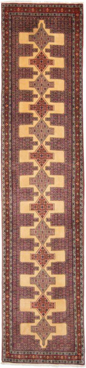 Perzsa szőnyeg Senneh 380x87 380x87, Perzsa szőnyeg Kézzel csomózva