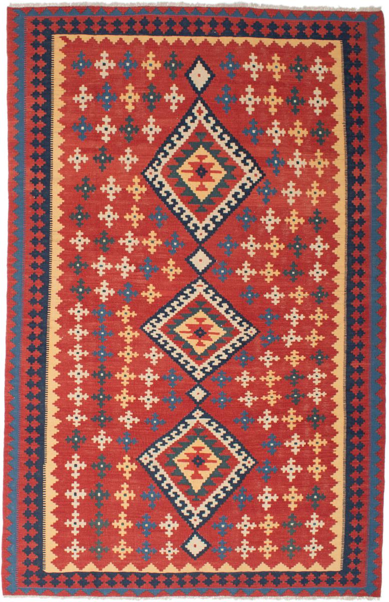  ペルシャ絨毯 キリム Fars 308x200 308x200,  ペルシャ絨毯 手織り