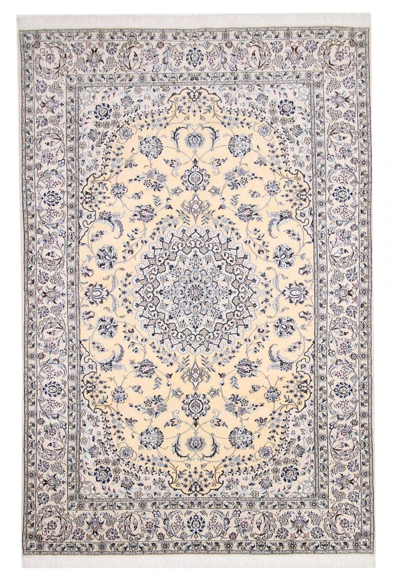 Tapis persan Naïn 9La 10'2"x6'9" 10'2"x6'9", Tapis persan Noué à la main