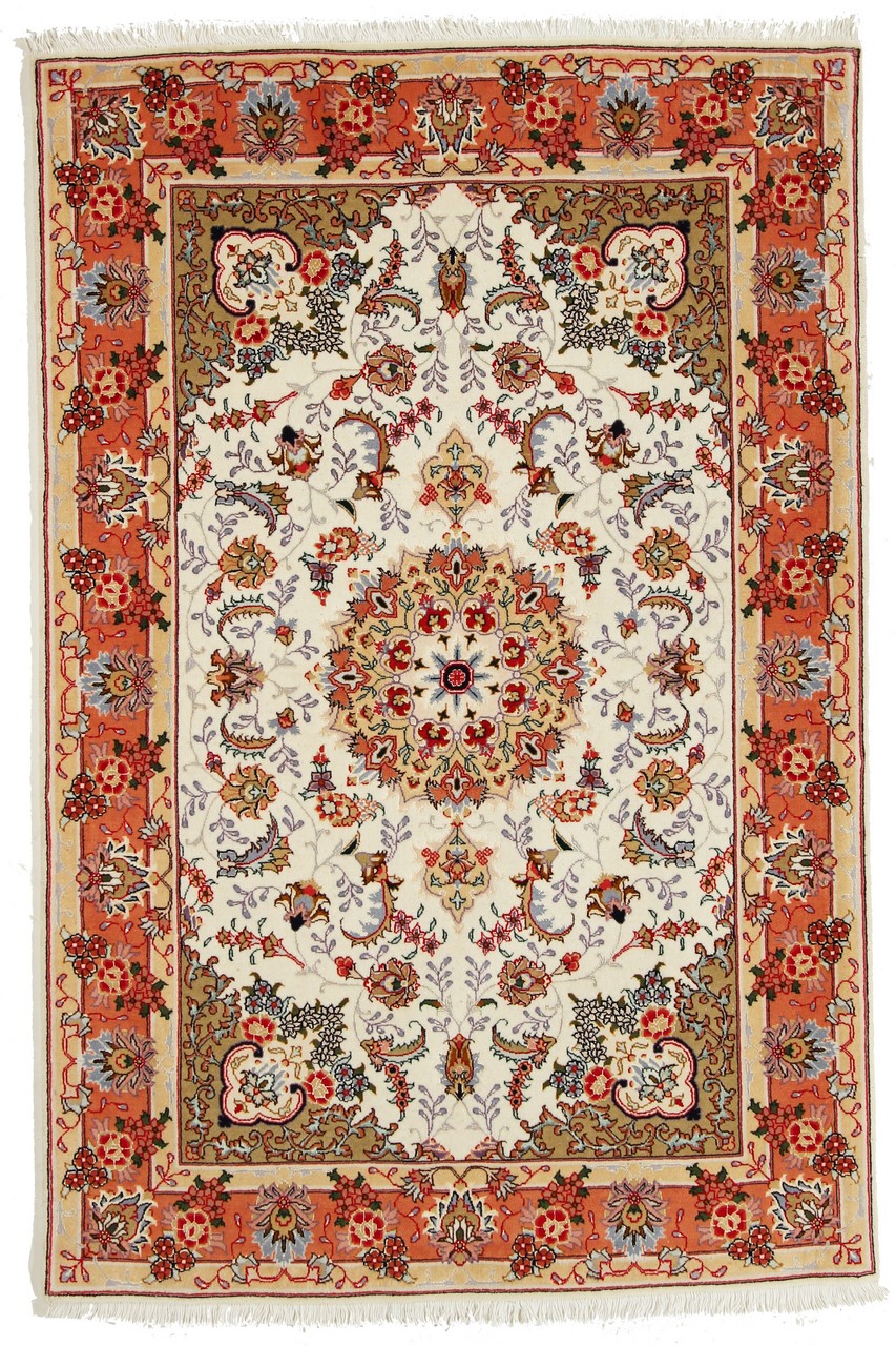 Persian Rug Tabriz 50Raj 152x100 152x100, Persian Rug Knotted by hand