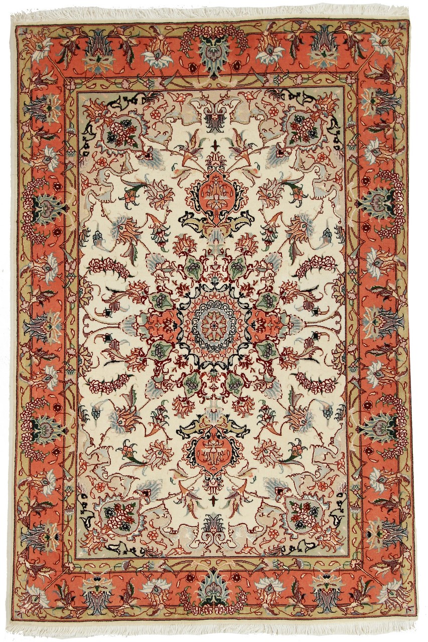 Perzisch tapijt Tabriz 50Raj 151x98 151x98, Perzisch tapijt Handgeknoopte