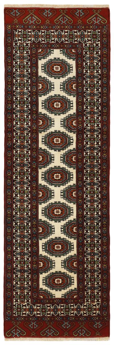  ペルシャ絨毯 トルクメン 9'5"x2'10" 9'5"x2'10",  ペルシャ絨毯 手織り
