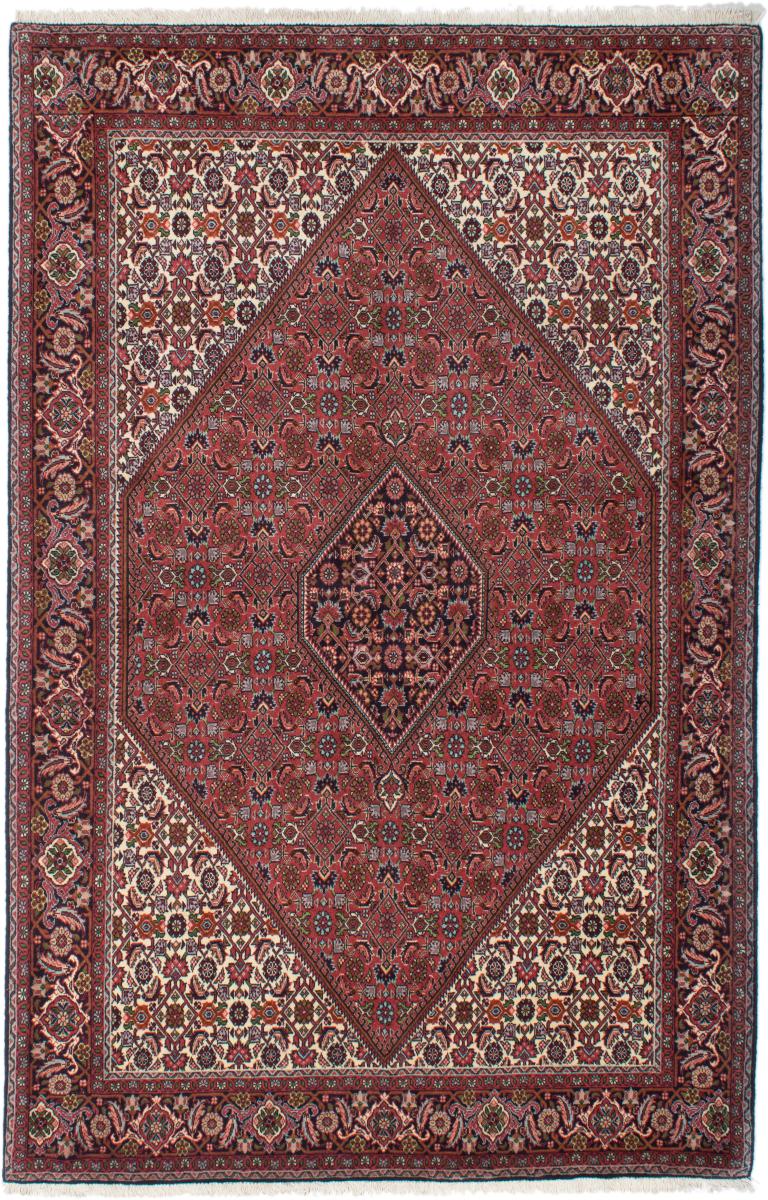 Tapis persan Bidjar Z 219x143 219x143, Tapis persan Noué à la main