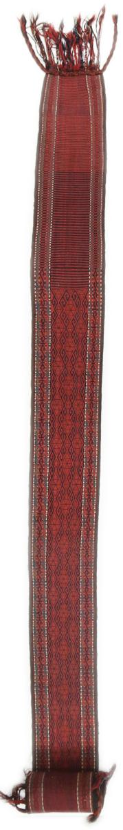 Persian Rug Kilim Fars Old 46'0"x1'1" 46'0"x1'1", Persian Rug Woven by hand