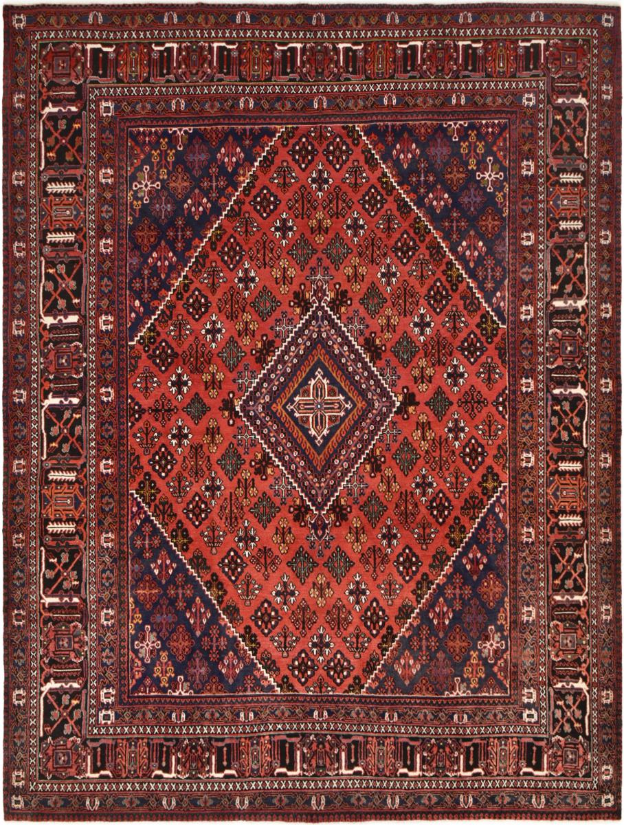 Persian Rug Joshaghan 12'11"x9'8" 12'11"x9'8", Persian Rug Knotted by hand
