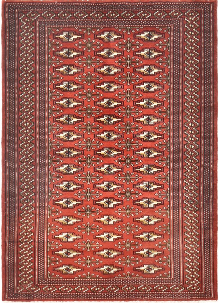Persisk matta Turkaman 132x94 132x94, Persisk matta Knuten för hand