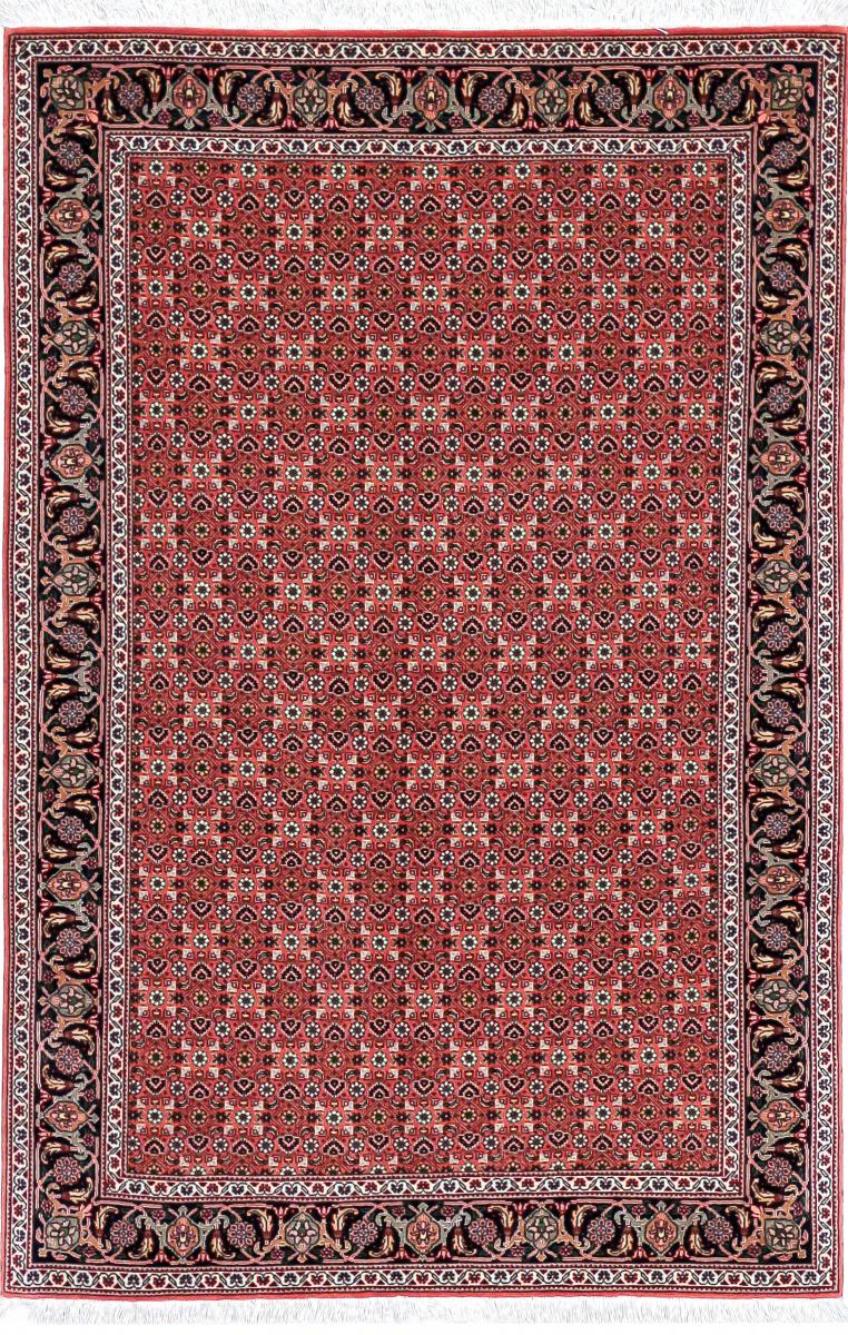Persian Rug Tabriz Mahi 50Raj 4'11"x3'5" 4'11"x3'5", Persian Rug Knotted by hand