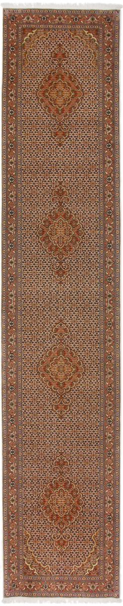 Περσικό χαλί Tabriz Mahi 13'5"x2'6" 13'5"x2'6", Περσικό χαλί Οι κόμποι έγιναν με το χέρι